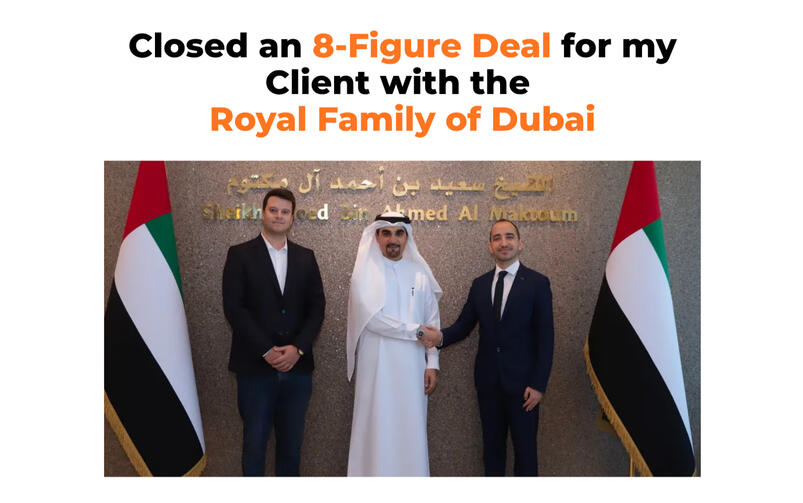 Deal with The Royal family of Dubai Deal with The Royal family of Dubai